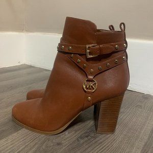 Cognac Michael Kors Boots